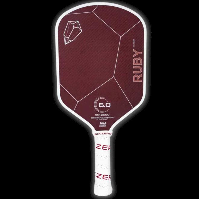 Chất liệu bề mặt Kevlar được ứng dụng sản xuất vợt Six Zero Ruby