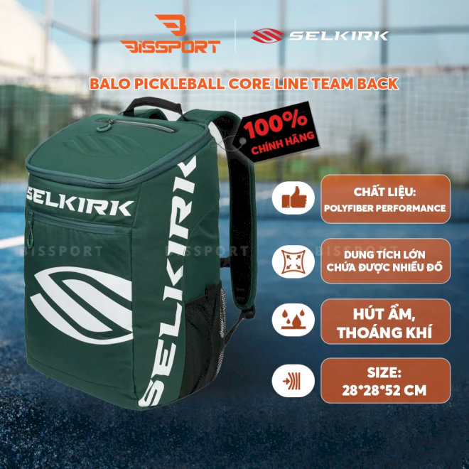 Balo Pickleball Selkirk Core Line Team Back
