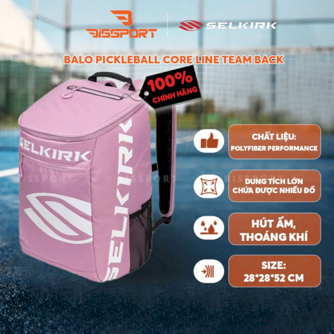 Balo Pickleball Selkirk Core Line Team Back