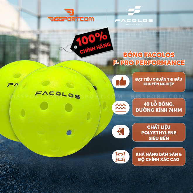 BISSPORT là đại lý ủy quyền chính thức của Facolos tại Việt Nam, cam kết bán hàng chính hãng 100%