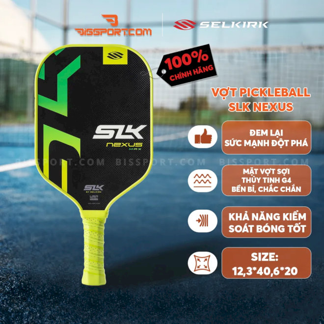 SLK Era đại diện cho thế hệ vợt tấn công hiện đại với cấu trúc Carbon Power 