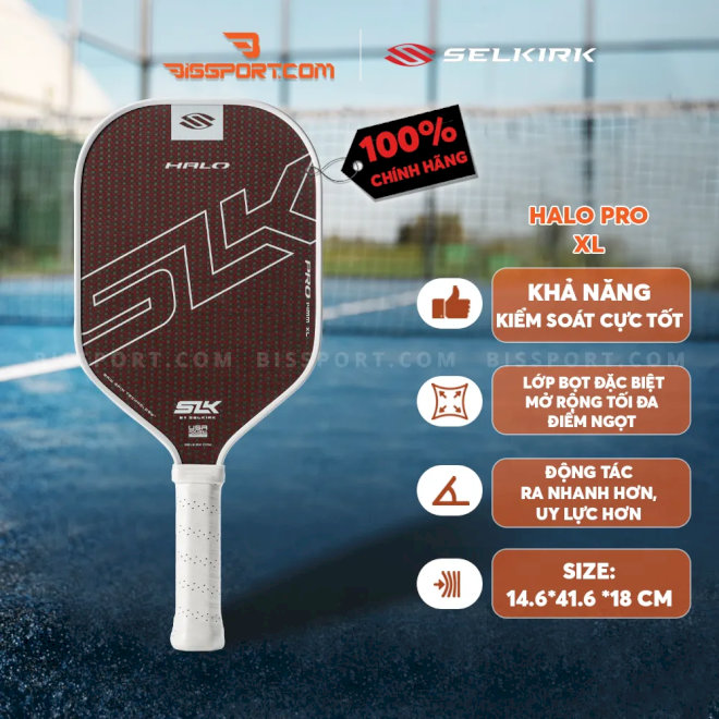 SLK Halo sử dụng vật liệu Carbon thô chất lượng cao 