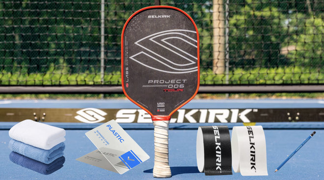 Bộ dụng cụ dán viền vợt Pickleball