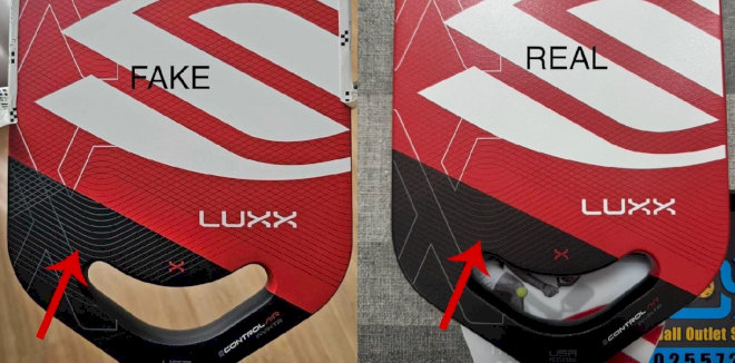 Logo chữ “S” của Selkirk có khoảng cách chuẩn khoảng 3.5 mm so với viền edge guard