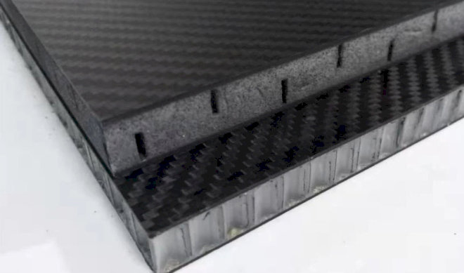 Chất liệu Carbon ép nóng