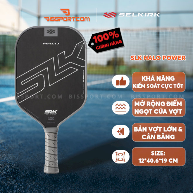 Vợt Pickleball SLK HALO Power - Max