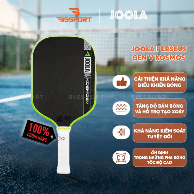 Vợt Pickleball Joola 5 Kosmos sở hữu dáng Hybrid