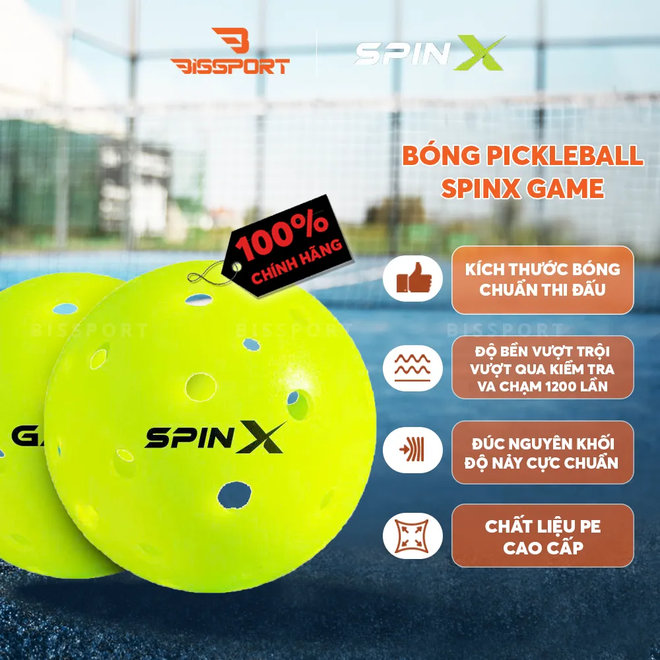 Mẫu bóng Pickleball trong nhà nhiều người chơi yêu thích