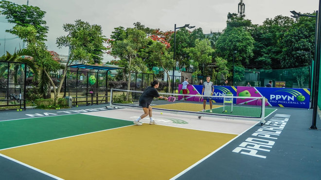 Sân Pro Pickleball VN được đầu tư đạt chuẩn