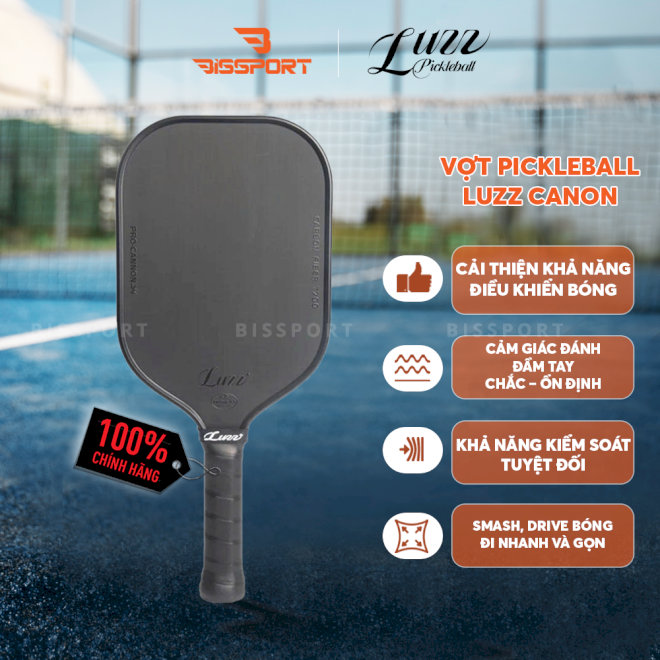 Ưu điểm của dòng vợt Pickleball Luzz Cannon