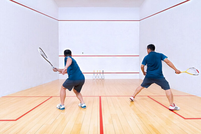 Squash là một trong những môn thể thao dùng vợt có tốc độ nhanh nhất thế giới