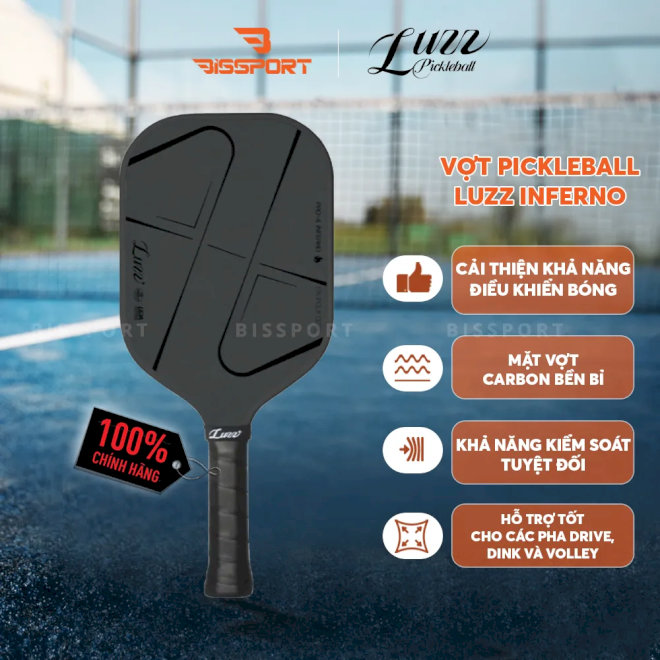 Luzz Inferno giảm rung tốt và hỗ trợ tạo xoáy