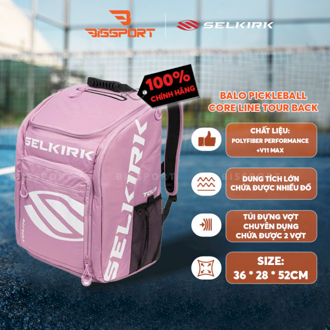 Balo Pickleball Core Line Tour Back