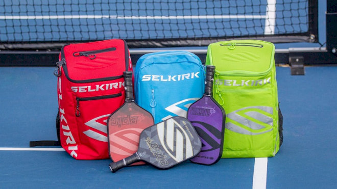 Túi đựng vợt Selkirk có thiết kế năng động, phù hợp với người muốn đồng bộ với vợt 