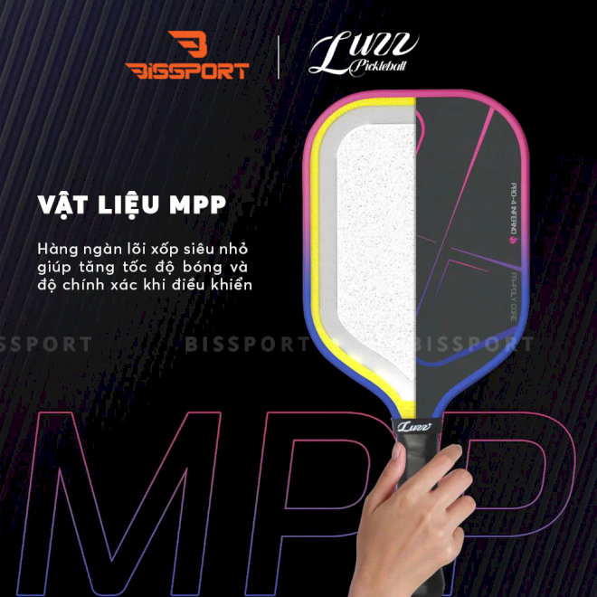 Công nghệ Microporous Polymer (MPP) trên Luzz Pro 4 Inferno mang lại sự kiểm soát và tối ưu tốc độ