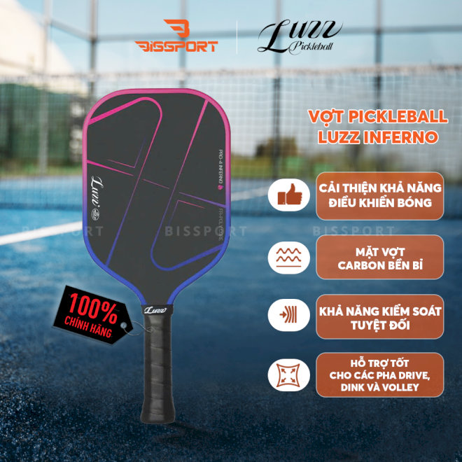 Phiên bản Luzz Pro 4 Inferno đang tạo nên một làn sóng mới trong cộng đồng pickleball