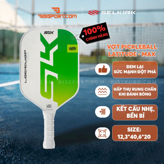 Vợt pickleball Selkirk SLK HALO Pro
