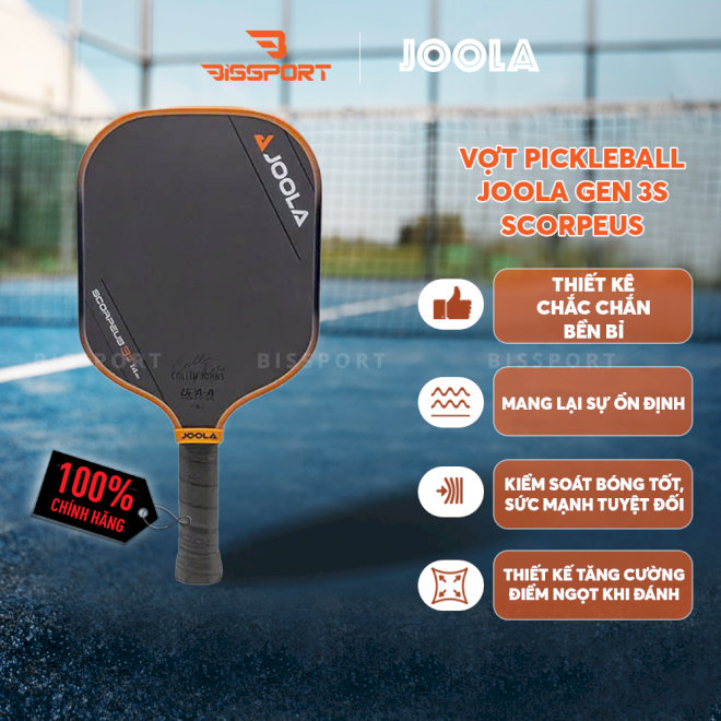 Vợt pickleball Joola Scorpeus 3S phù hợp cho lối chơi dinking