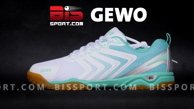 Giày Gewo Trắng Xanh Ngọc