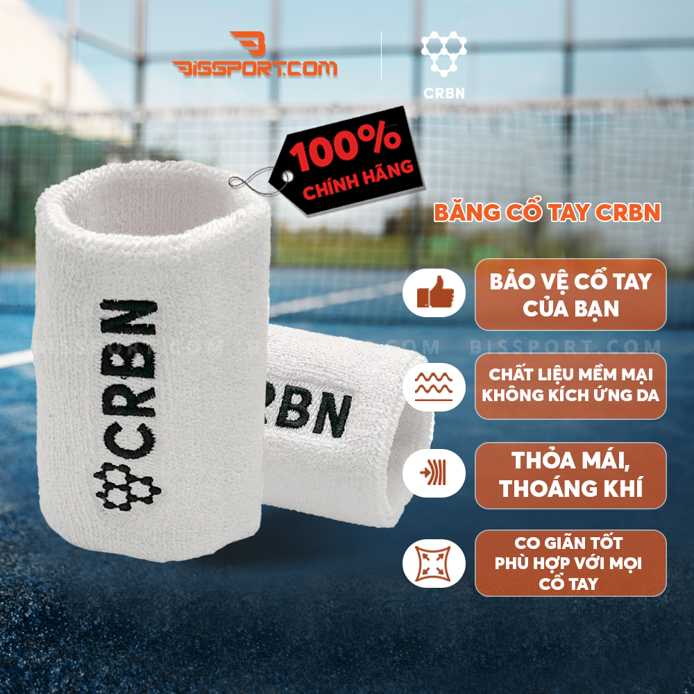 Băng Cổ Tay Pickleball CRBN - 2 cái