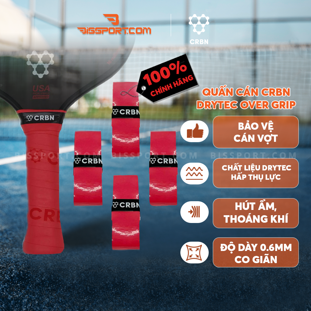 4 Quấn Cán Pickleball CRBN