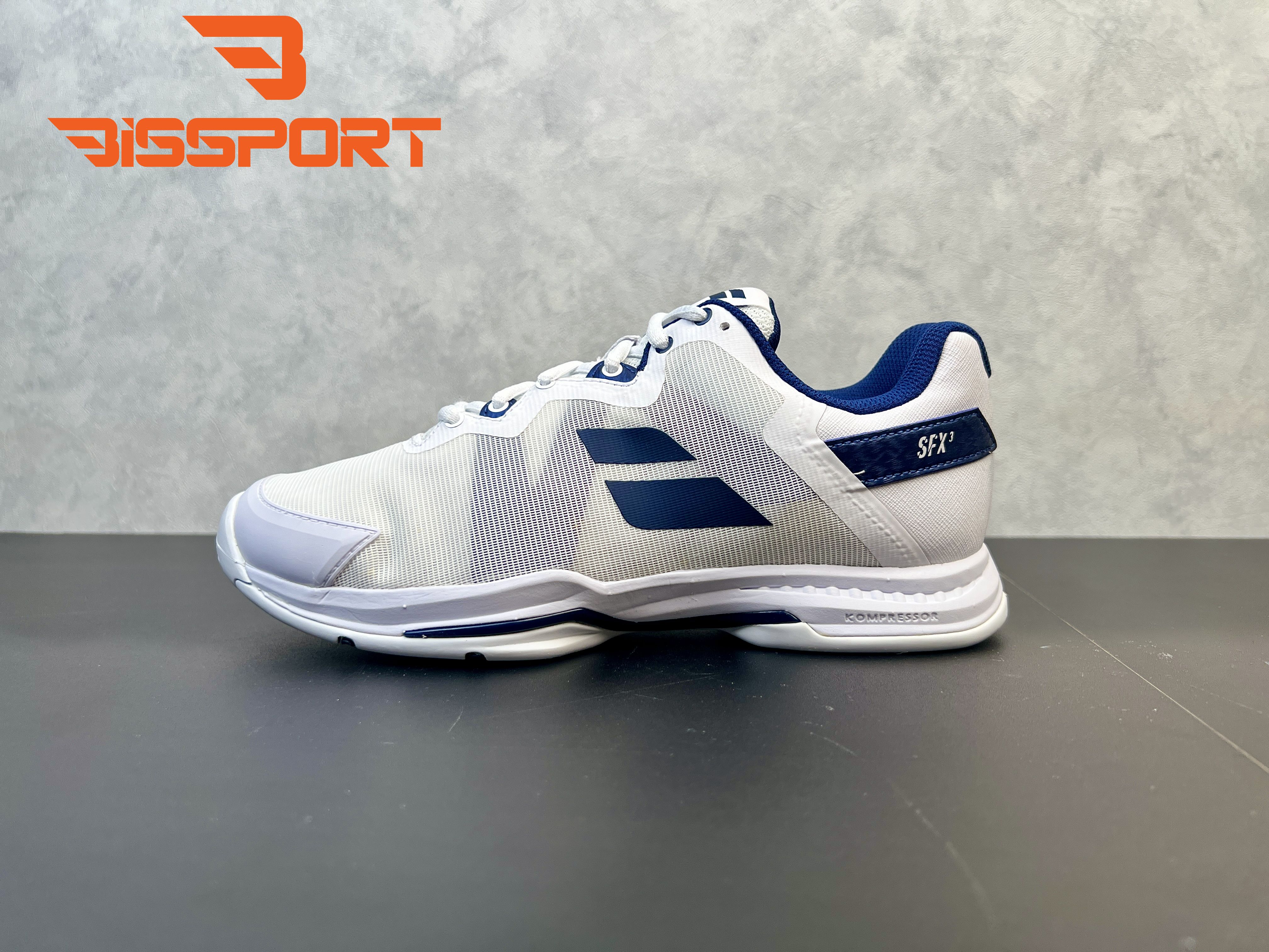Giày Babolat SFX3 Trắng Xanh