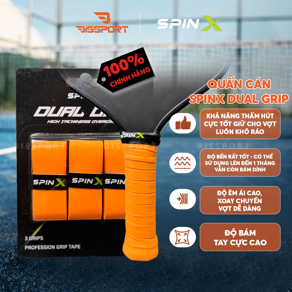 Set 3 Quấn Cán SpinX