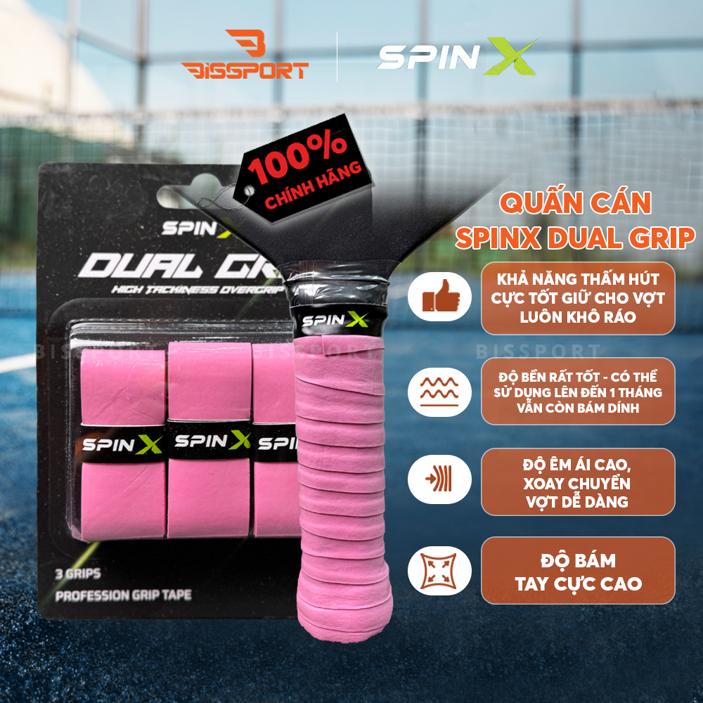 Set 3 Quấn Cán SpinX