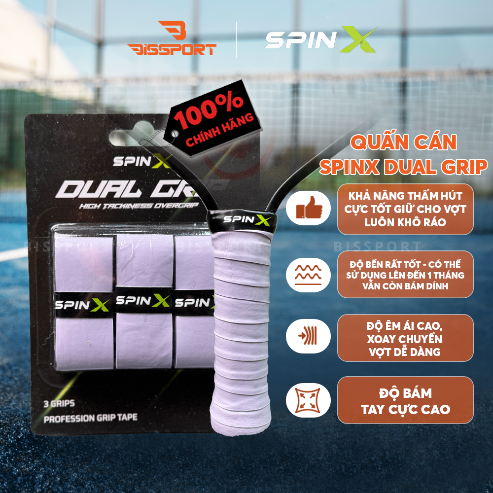 Set 3 Quấn Cán SpinX