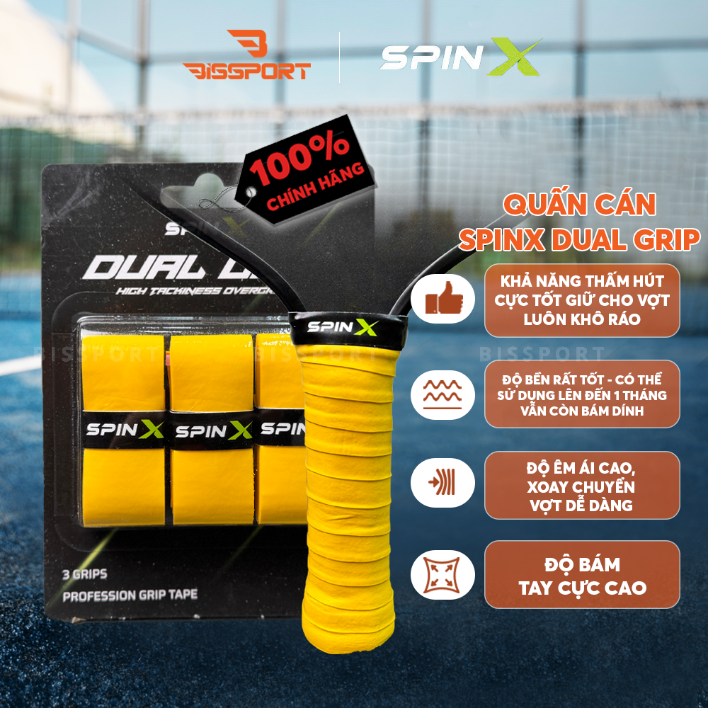 Set 3 Quấn Cán SpinX