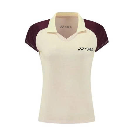 Áo Cổ Trụ Yonex 01112 Nữ - Kem Nâu