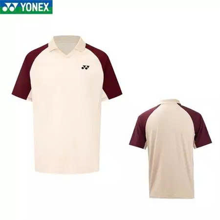 Áo Cổ Trụ Yonex 2637 Kem Nâu
