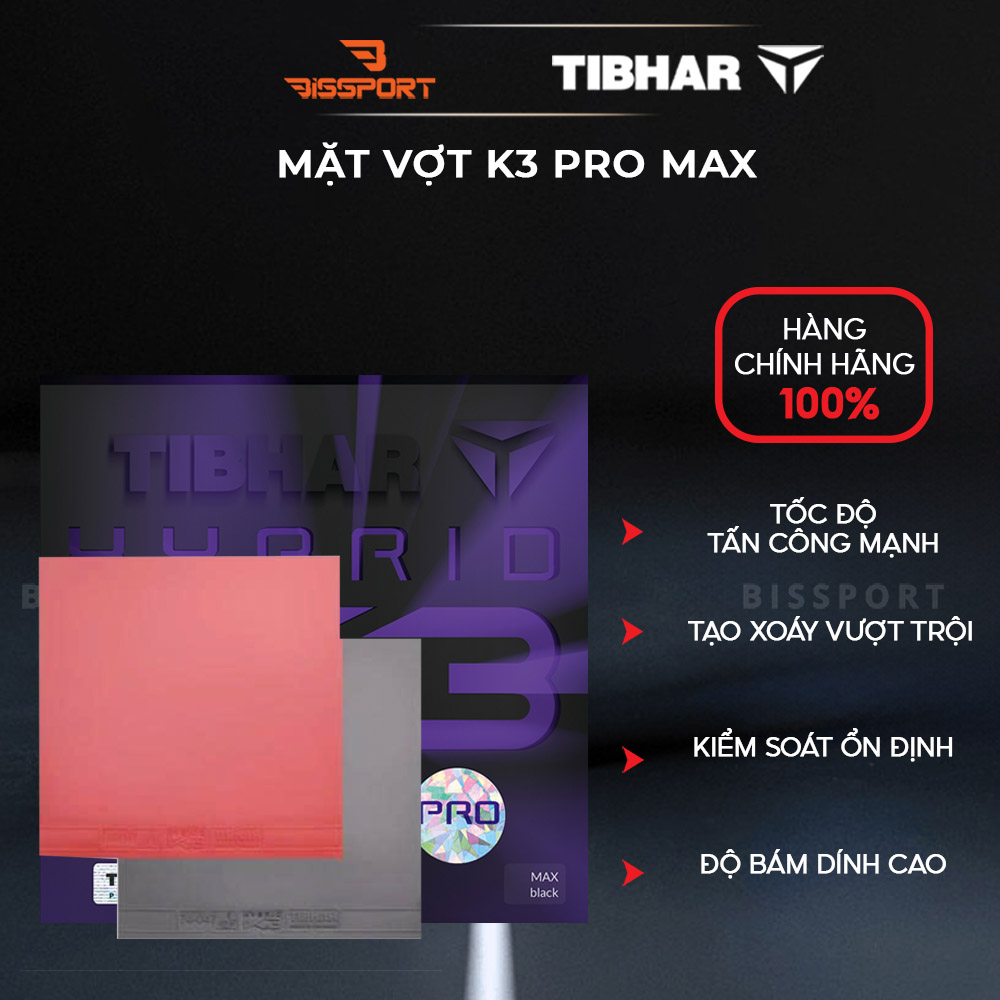 Mặt vợt bóng bàn K3 PRO MAX