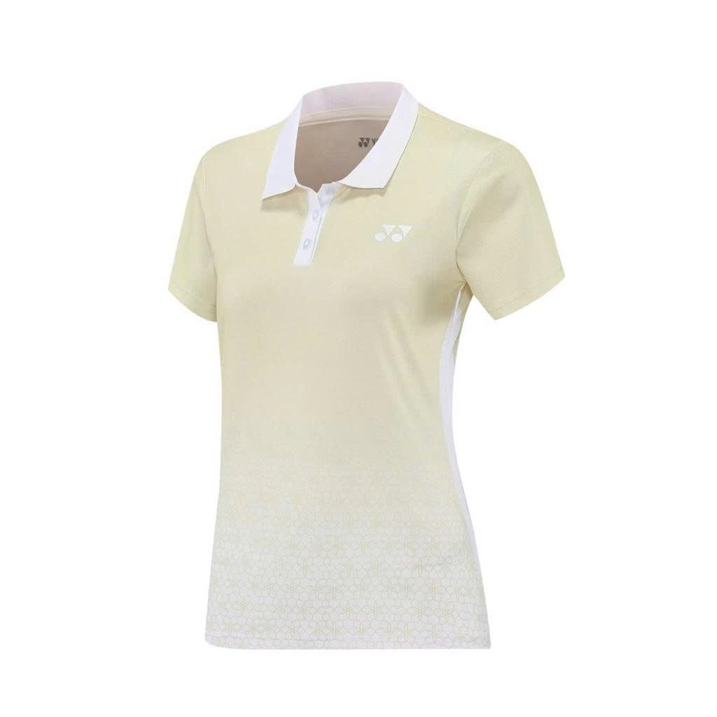 Áo Cầu Lông Cổ Trụ Yonex 1205 Be Hàng Loại 1 Cao Cấp - Thoáng Khí - Co Giãn - Bền Bỉ - Form Ổn