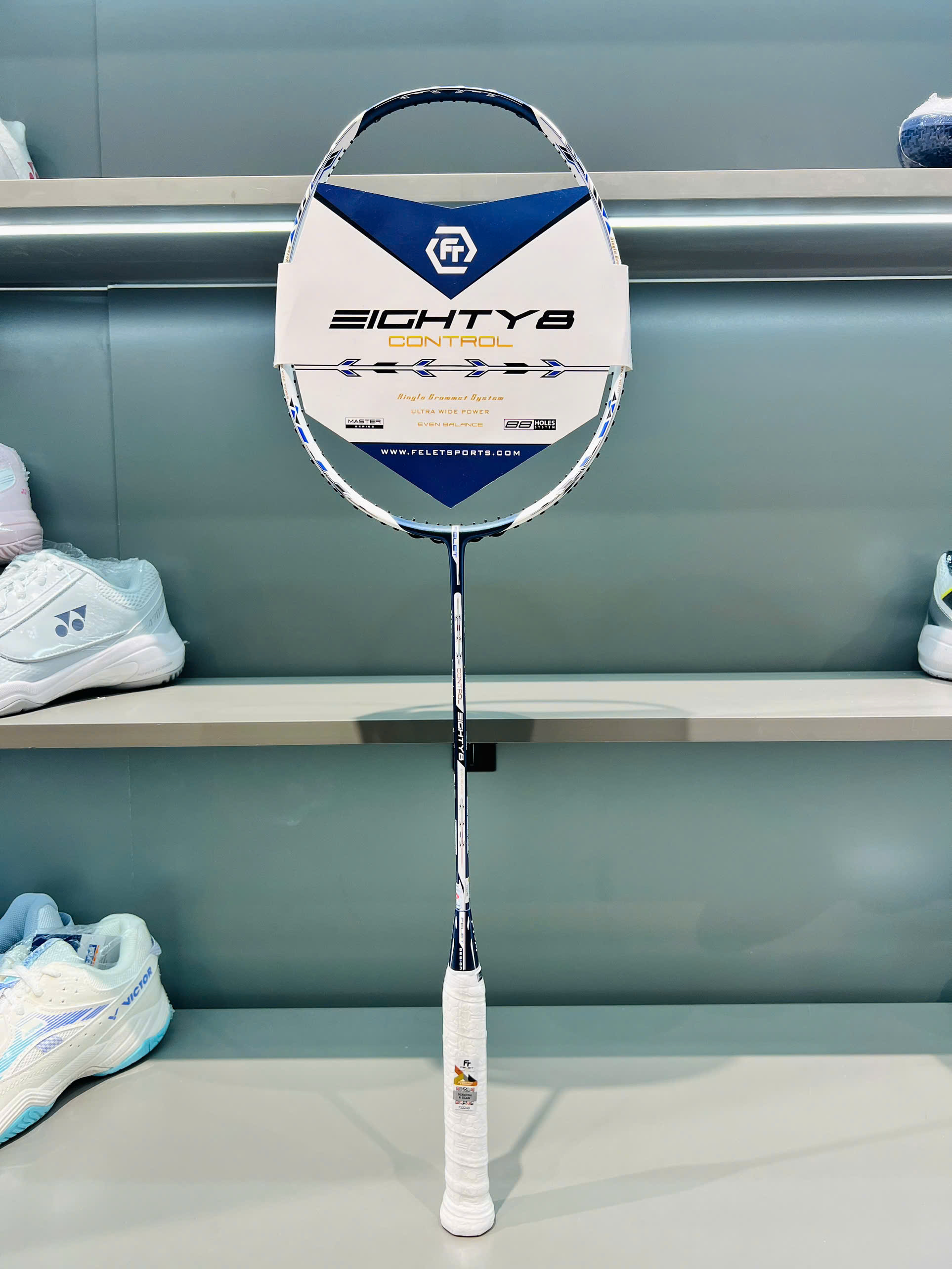 Vợt Cầu Lông Felet Eighty 8 Control Chính Hãng - Tốc Độ Linh Hoạt – Phản Tay Nhanh – Làm Chủ Nhịp Độ Trận Đấu