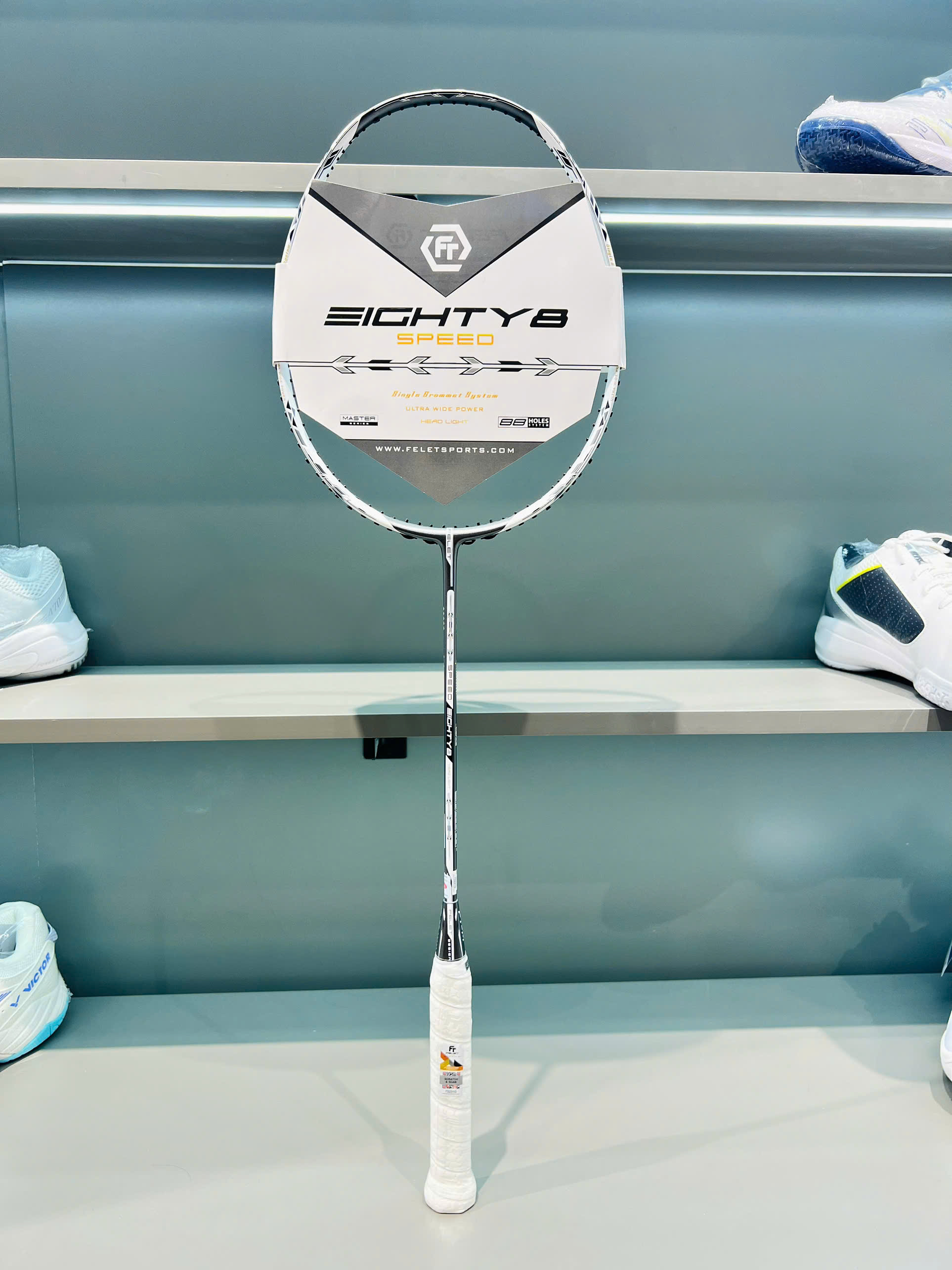 Vợt Cầu Lông Felet Eighty 8 Speed Chính Hãng - Tốc Độ Linh Hoạt – Phản Tay Nhanh – Làm Chủ Nhịp Độ Trận Đấu