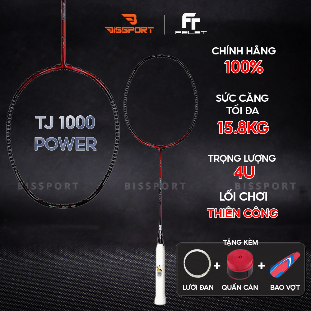 Vợt cầu lông Felet Woven TJ 1000 Power