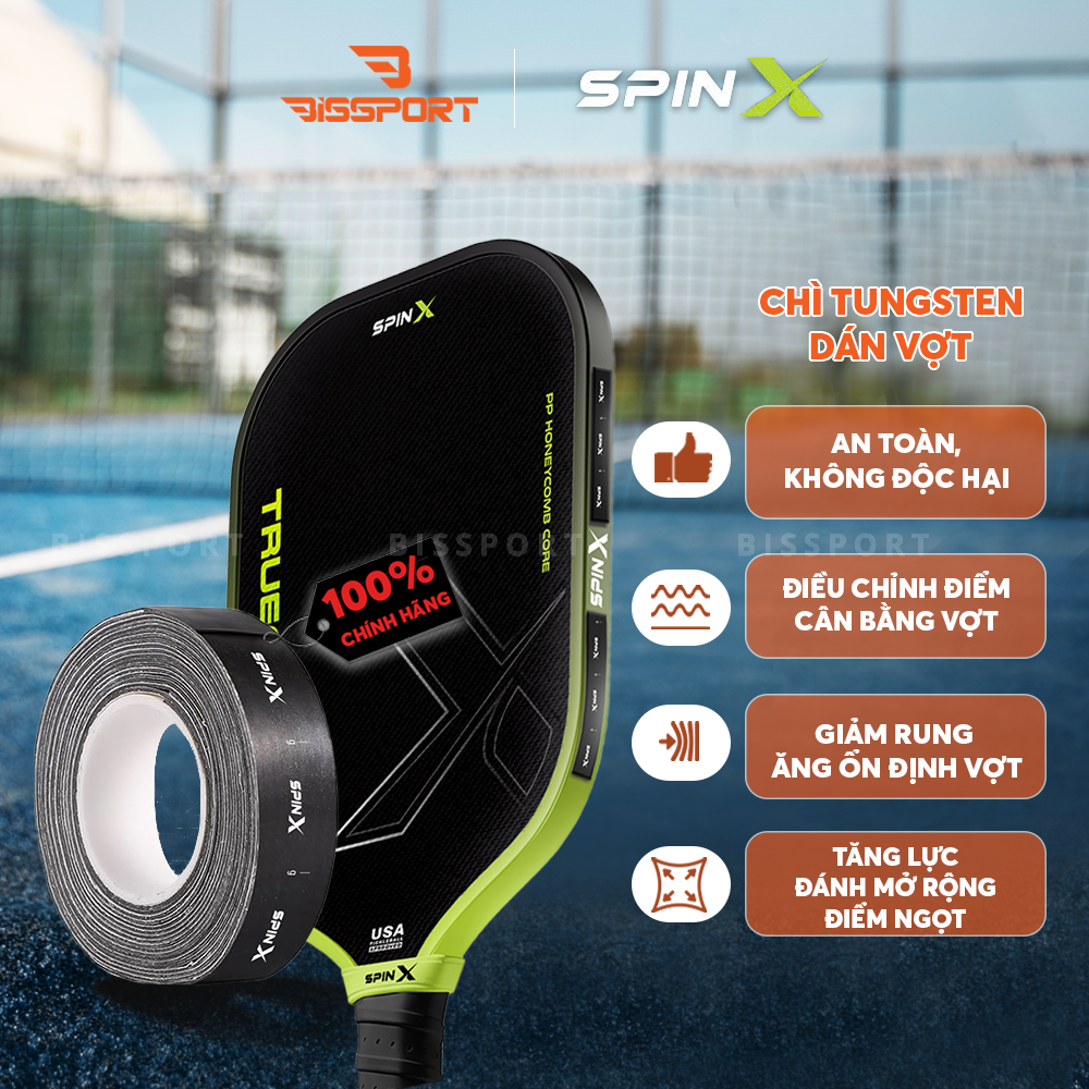 Chì Pickleball Tungsten SpinX