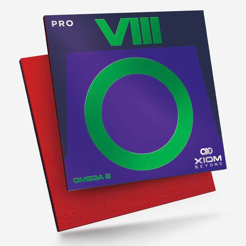 Mặt Vợt Bóng Bàn Xiom Omega 8 Pro Chính Hãng - Tốc Độ Cao - Phản Hồi Nhanh - Chuẩn Lối Đánh Tấn Công Chủ Động