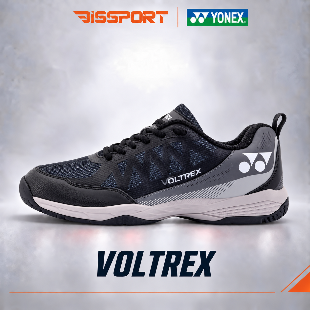 Giày Cầu Lông Yonex Voltrex Chính Hãng - Đen Hồng - Đế Bám - Chống Chấn - Chống Lật Sơ Mi - Thoáng Khí