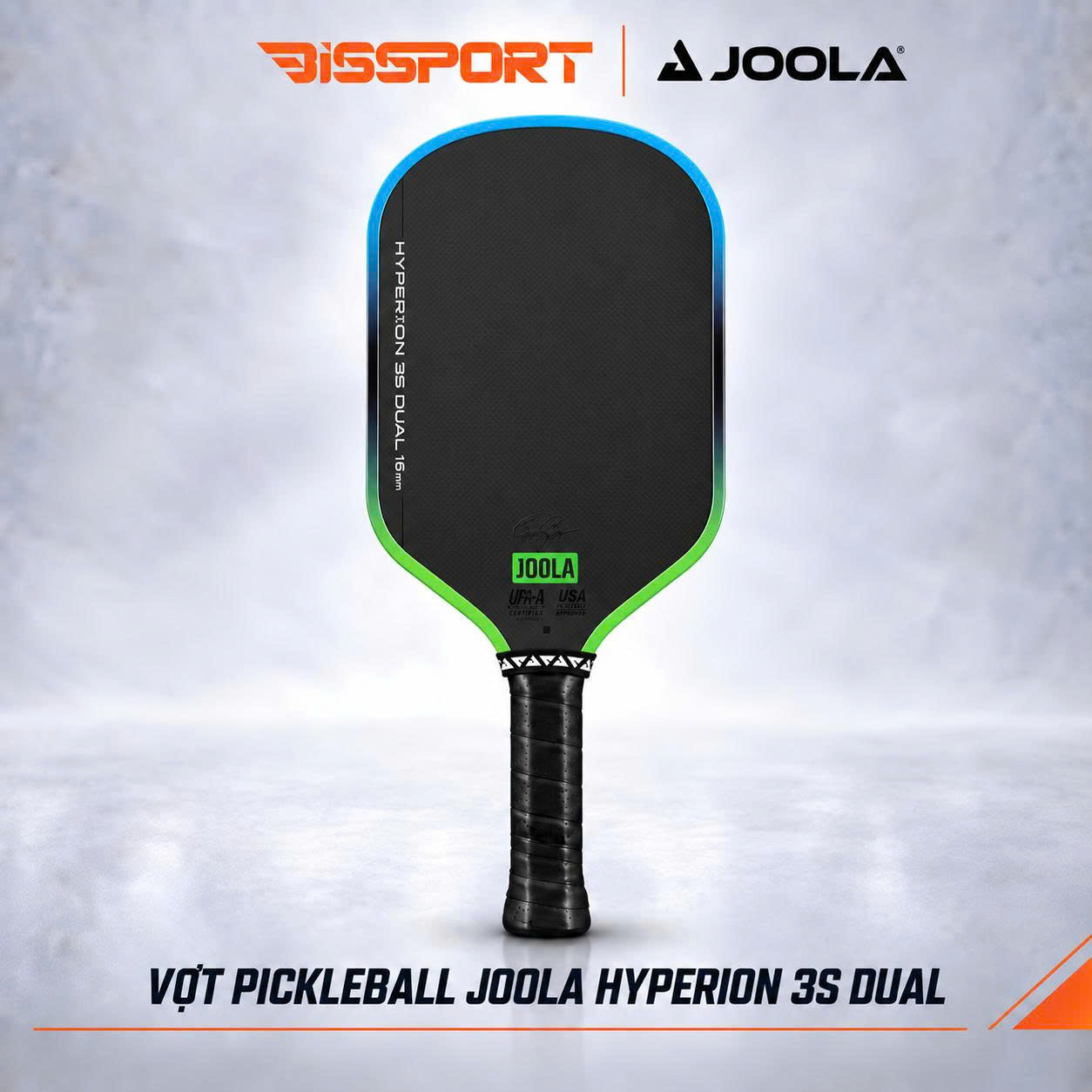 Vợt PickleBall Joola Gen 3S Dual - Hyperion Chính Hãng - Trợ Lực - Bền Bỉ - Ổn Định - Toàn Diện - Linh Hoạt
