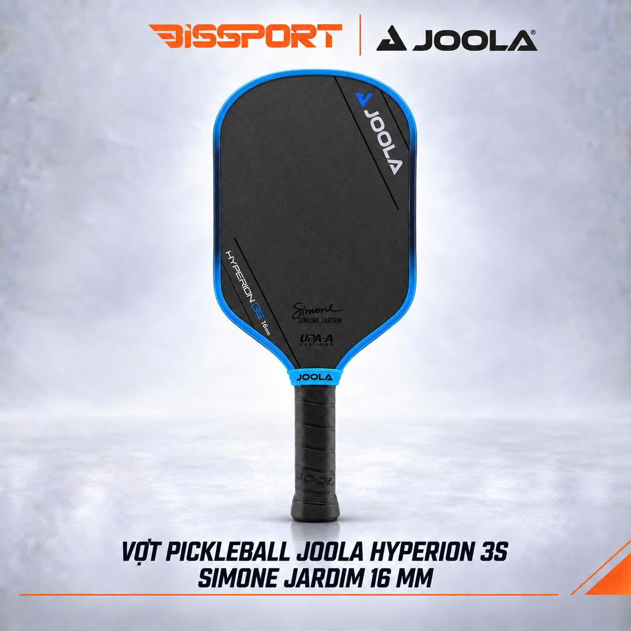 Vợt Pickleball Joola Gen 3S Simon Jardim Hyperion Chính Hãng - Lõi 16mm - Bên Bỉ - Ổn Định - Mặt Siêu Nhám