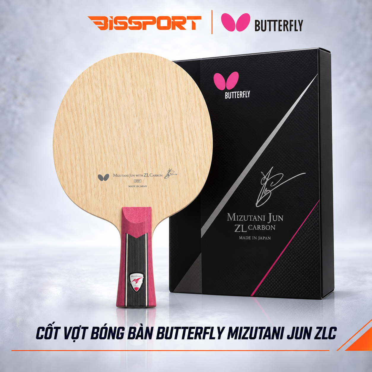 Cốt Vợt Bóng Bàn Butterfly MIZUTANI JUN ZLC - huyền Thoại Của Bóng Bàn Nhật Bản