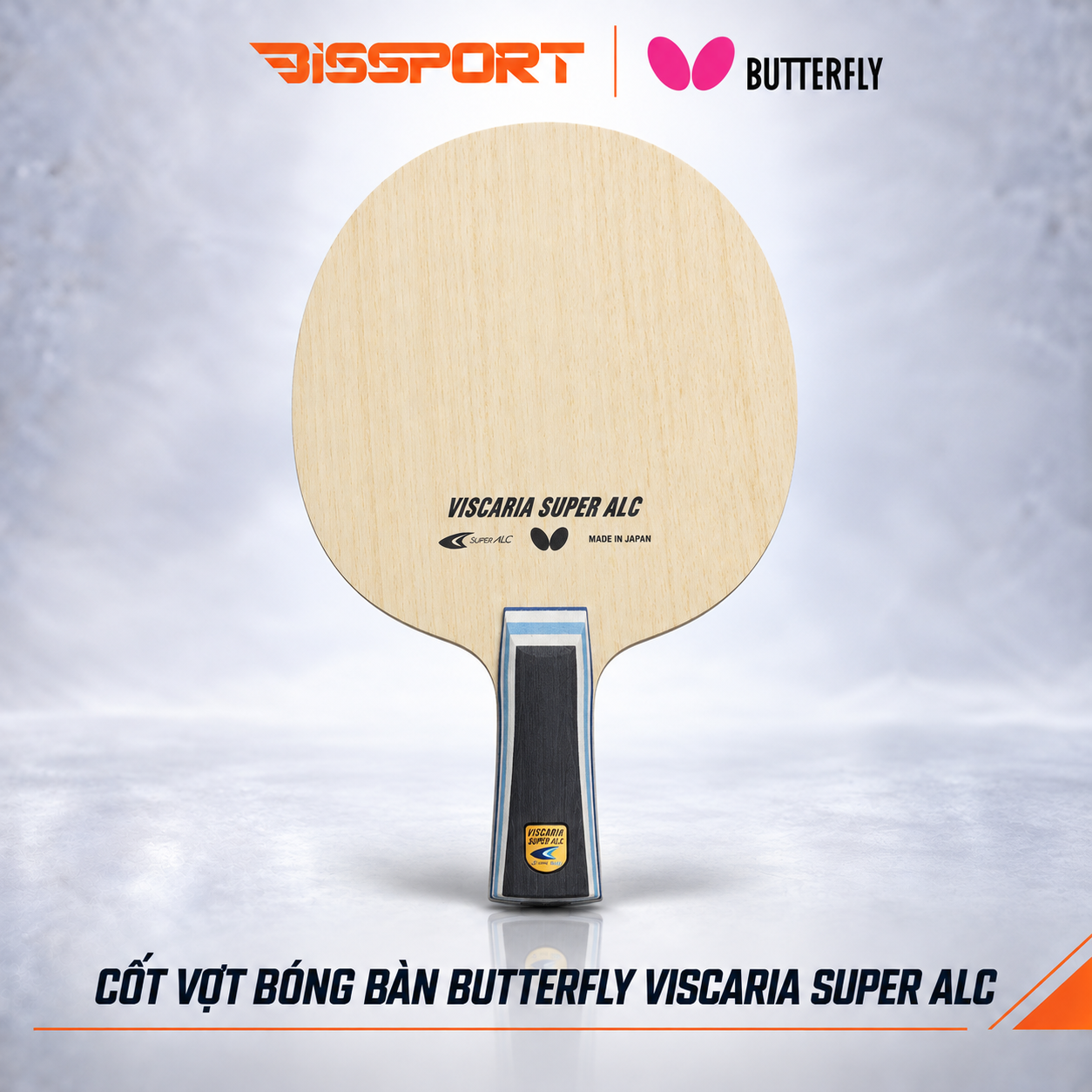 Cốt Vợt Bóng Bàn Butterfly Viscaria Super ALC - Cốt Vợt Huyền Thoại Theo Thời Gian