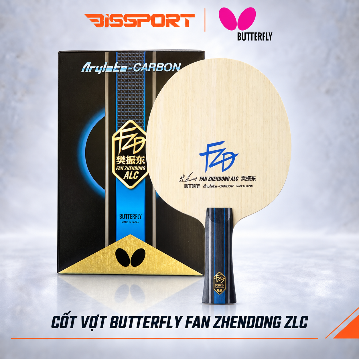 Cốt Vợt Bóng Bàn Fan Zhendong Super ALC Hàng Nội Địa Nhật 100% - Chính Hãng Nhật Bản 100%