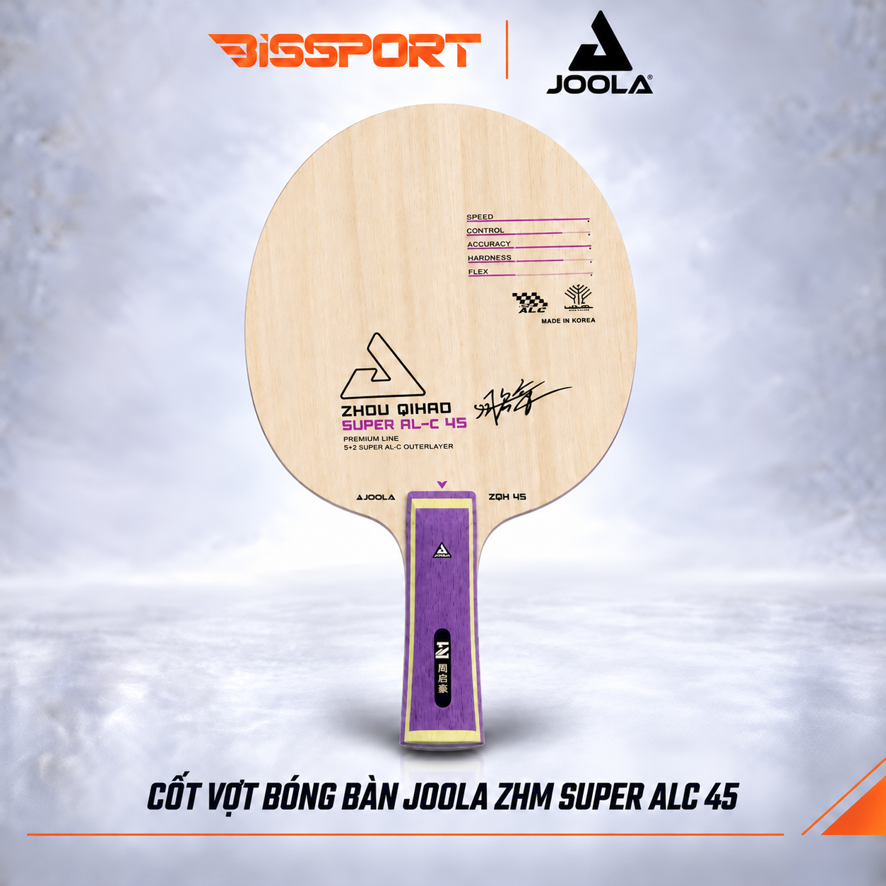 Cốt Vợt Bóng Bàn Joola ZQH Super ALC - Hàng Chính Hãng 100% - Thương Hiệu Đến Từ Châu Âu (  Đức )