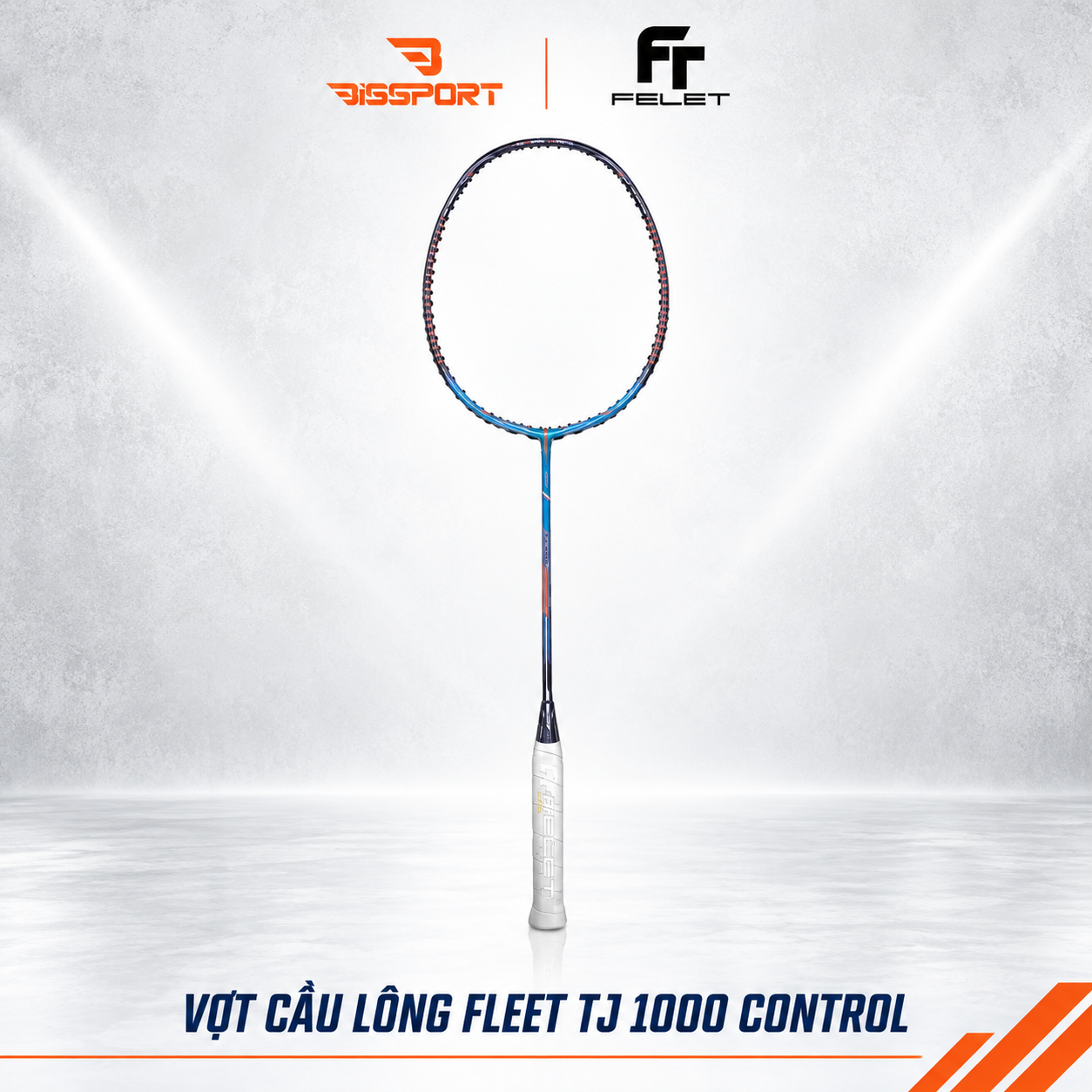 Vợt Cầu Lông Felet Woven TJ 1000 Control Chính Hãng - Kiểm Soát – Ổn Định – Dễ Chơi - Giảm Rung - Đánh Bền