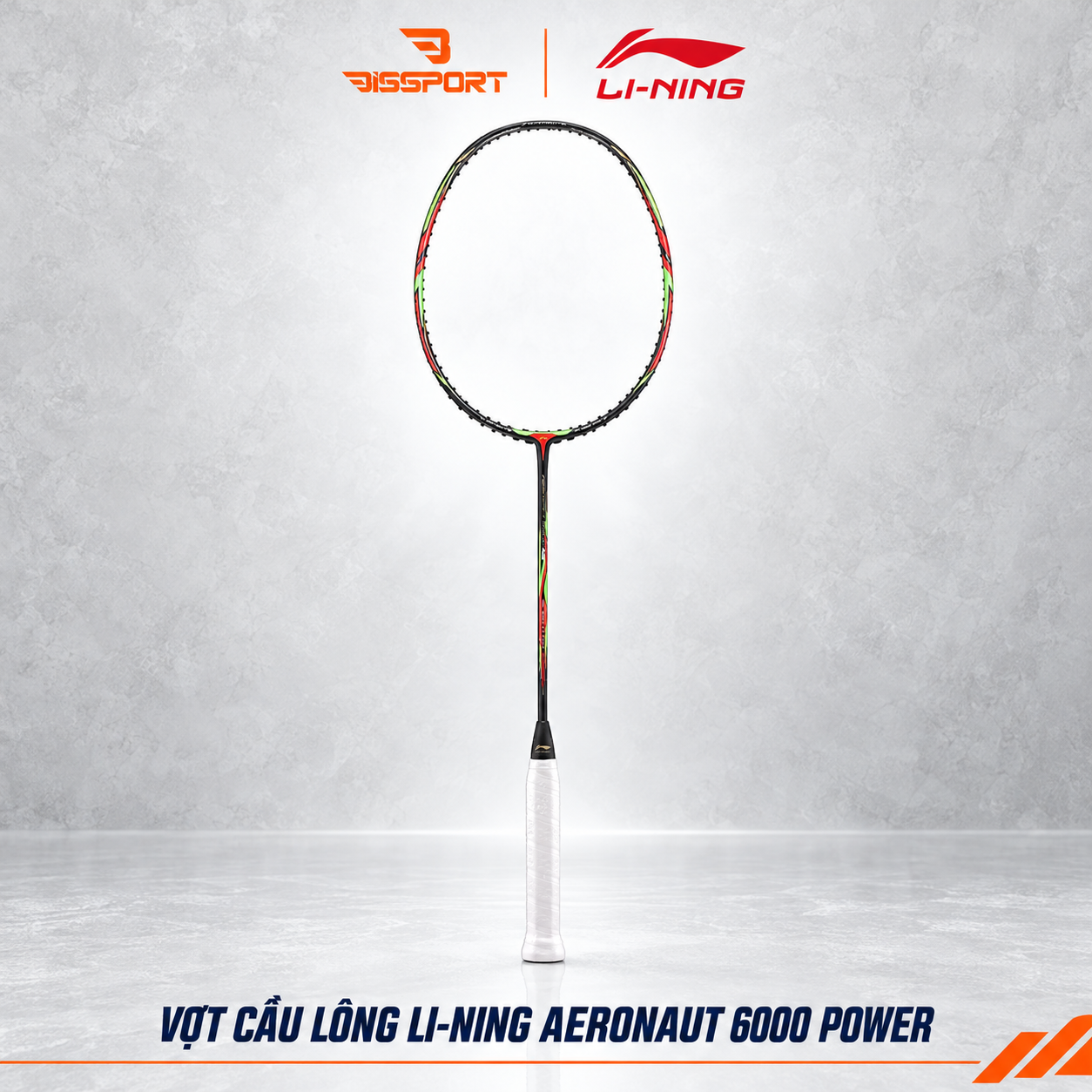 Vợt Cầu Lông Lining Aeronaut 6000 Power Chính Hãng - Hơi Nặng Đầu - Tấn Công Ổn Định Và Dễ Kiểm Soát