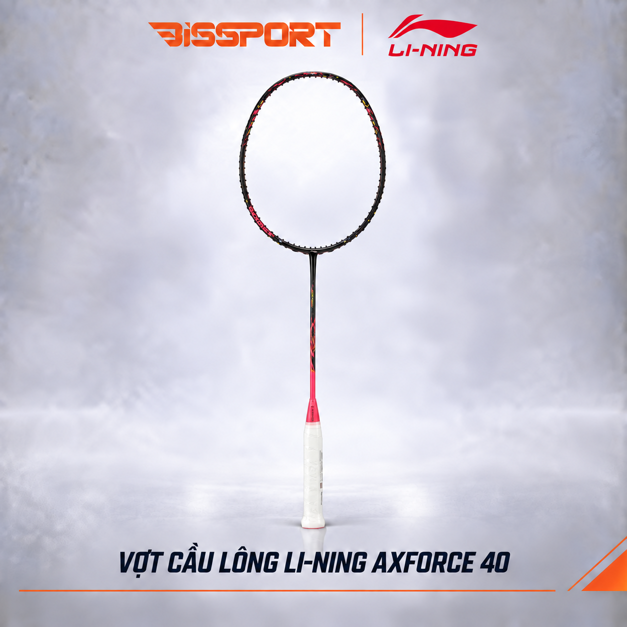 Vợt Cầu Lông Lining Axforce 40 Chính Hãng - Thiên Công, Uy Lực Bứt Phá, Đàn Hồi Cao, Kiểm Soát Hoàn Hảo - Ổn Định