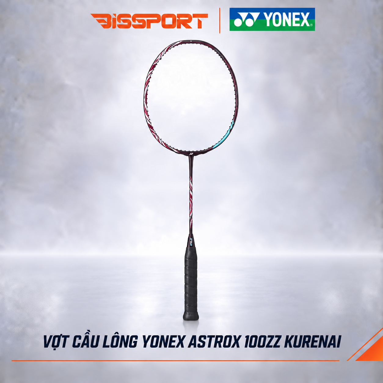 Vợt Cầu Lông Yonex Astrox 100zz kurenai Chính Hãng - Lõi Carbon Siêu Cứng, Đập Mạnh, Cân Bằng - Tấn Công Mạnh - Tăng Lực, Kiểm Soát